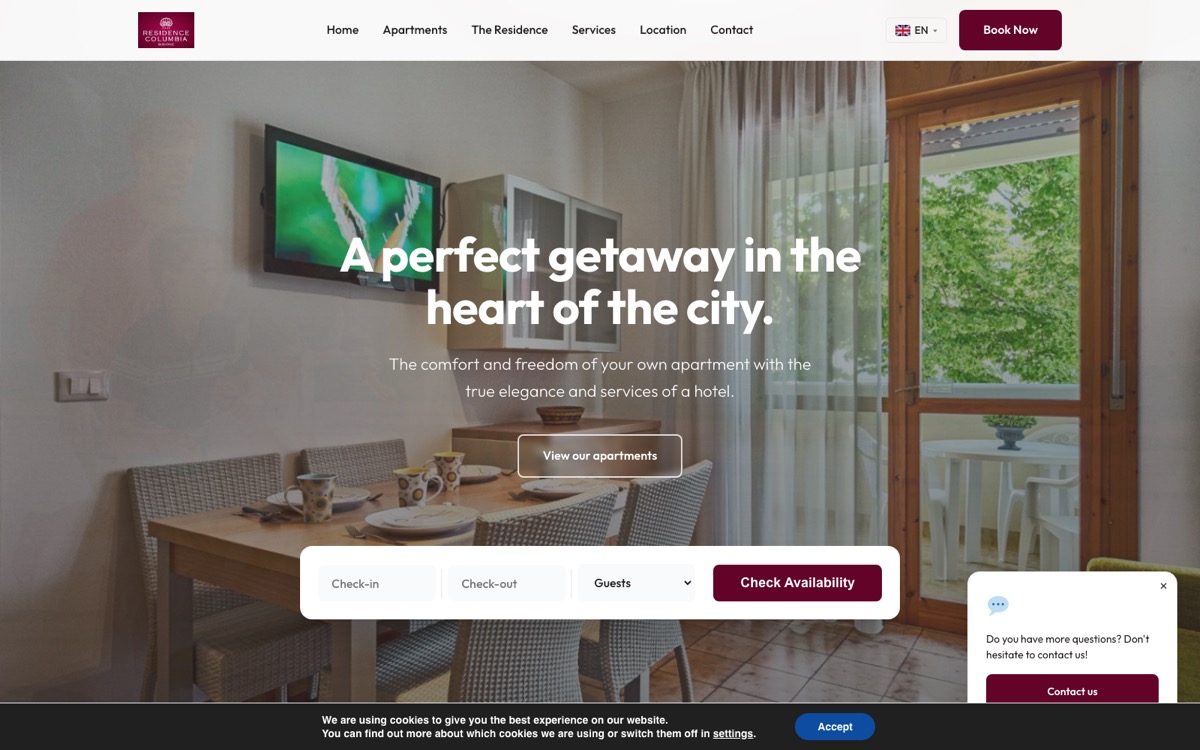 Residence Columbia — predogled
