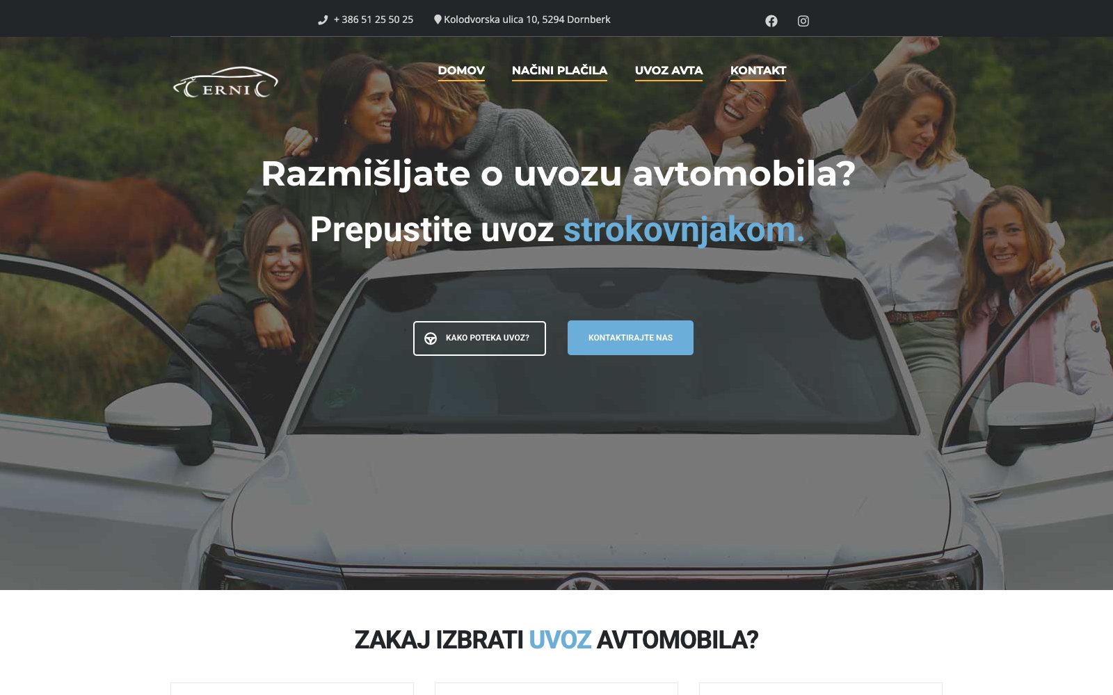 Avto Černič — vrh
